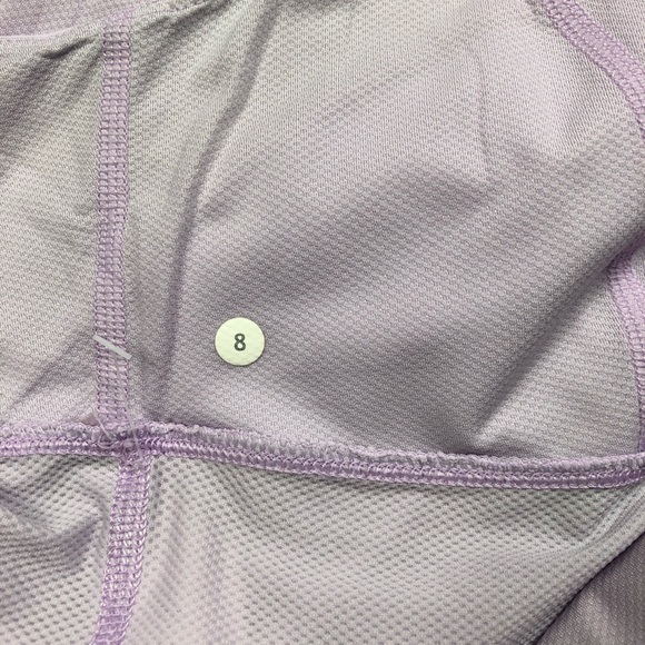 lululemon Run Tank Purple Lilac Size 8 - Picture 6 of 6